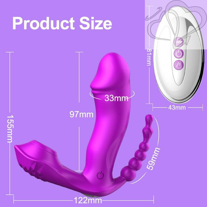 3-in-1 Sucking Vibrator - Image 4