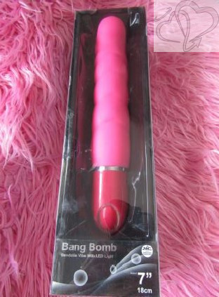 Bang Bomb Vibrator Pink 18cm